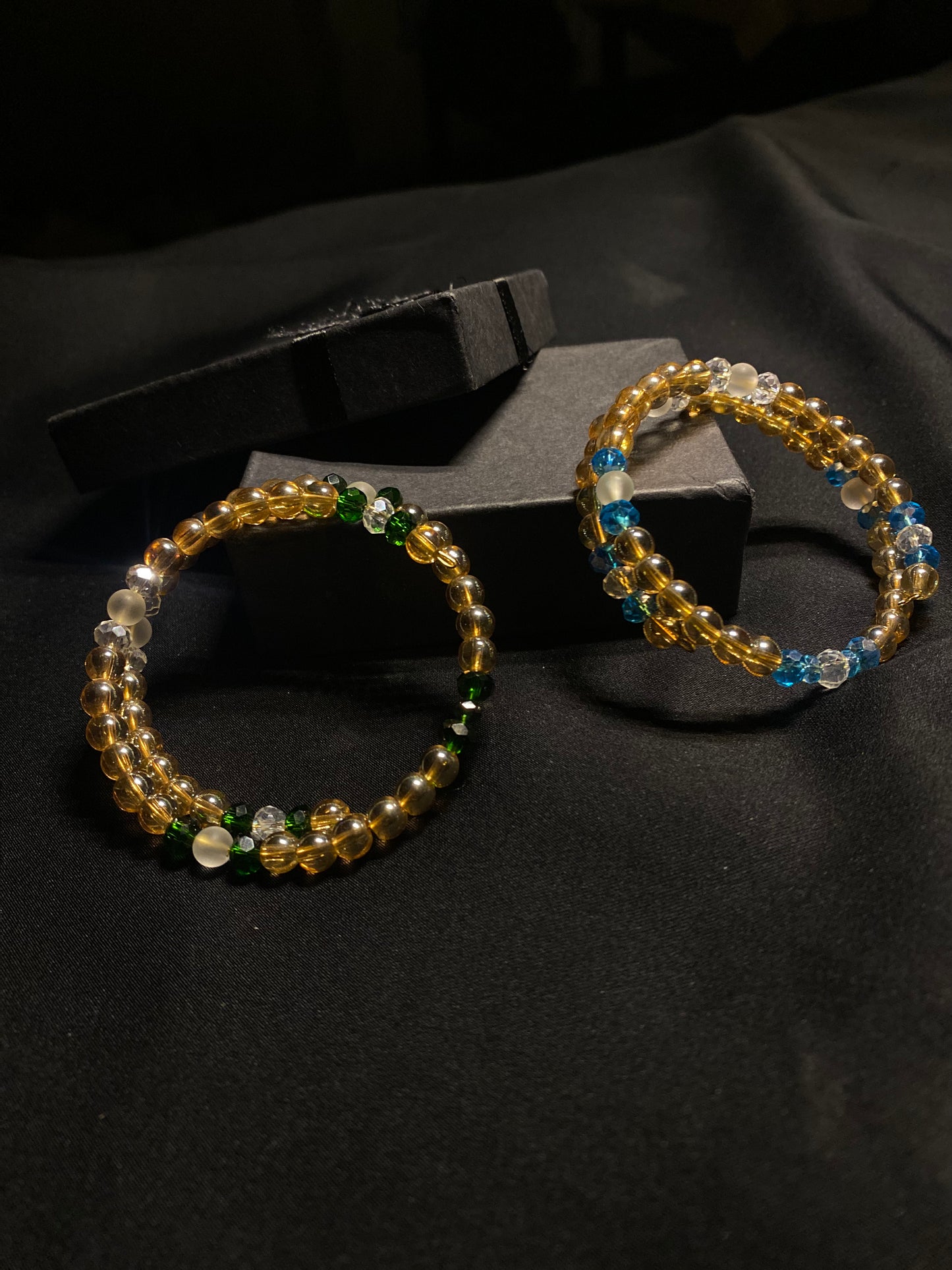 BRSTNCR- 02- Golden stone Wrap Bracelet for women