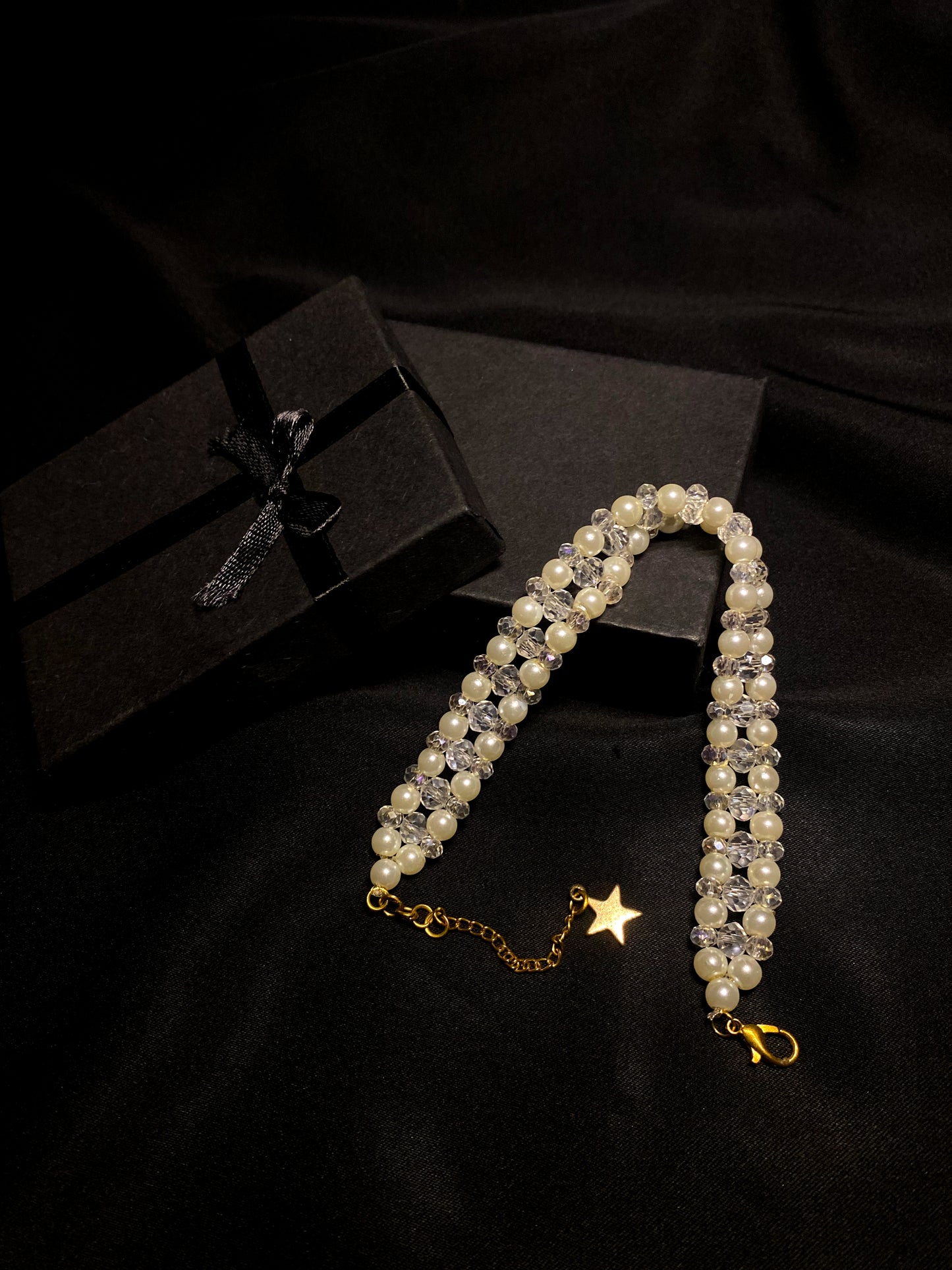 BRPNC-03- Pearls and Crystals Bracelets