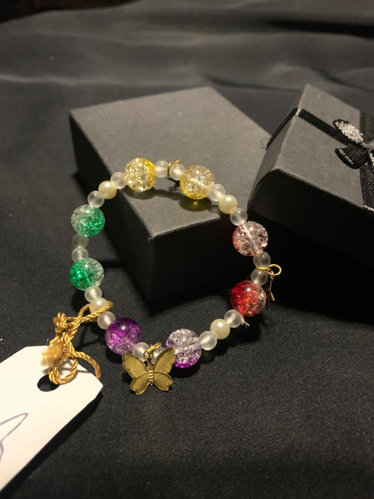 Pearls and Beads Charm Bracelets